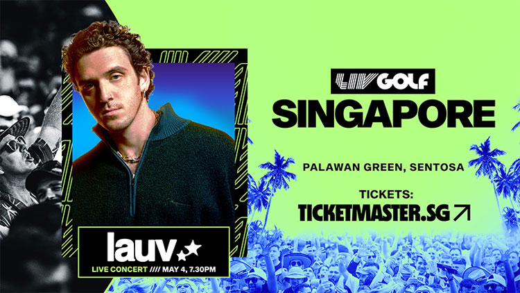 Read more about the article LIV GOLF SINGAPORE 2024 // LAUV’S LIVE PERFORM AT SENTOSA